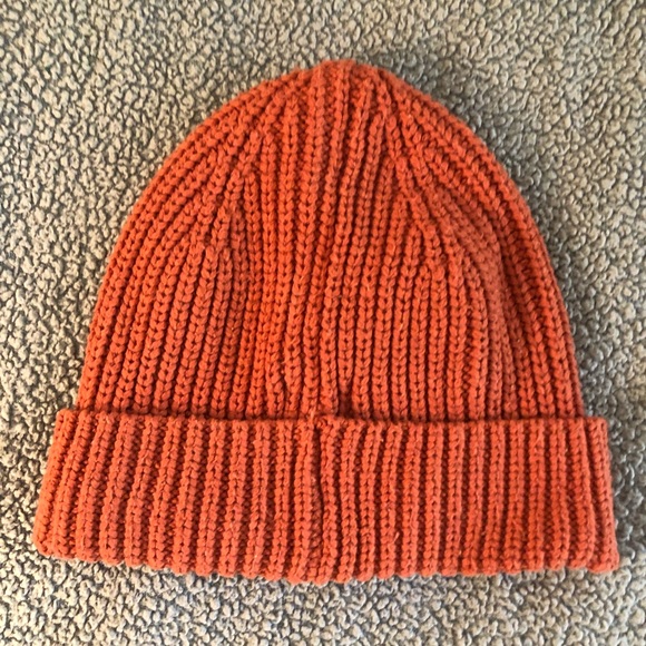 Coral Pink Orange A New Day Beanie Winter Knit Hat - OS - Picture 3 of 3